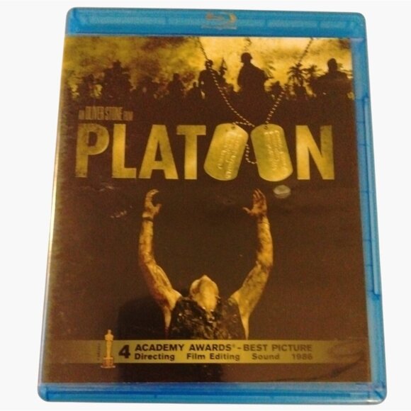 Platoon Blu ray 1986 Defoe Sheen - Picture 1 of 4